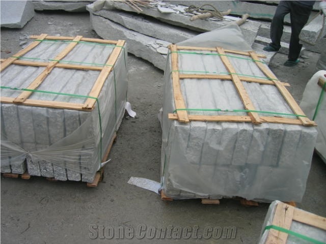 Chinese G603 Grey Granite Palisades in Pine Apple Picked, G603 Granite Kerbstone