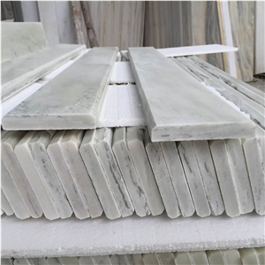 Chinese Oritenal White Marble Polished Border,Skirting,Molding,Pencil Liners,Building Decoration, Oriental White Marble Pencil Liners