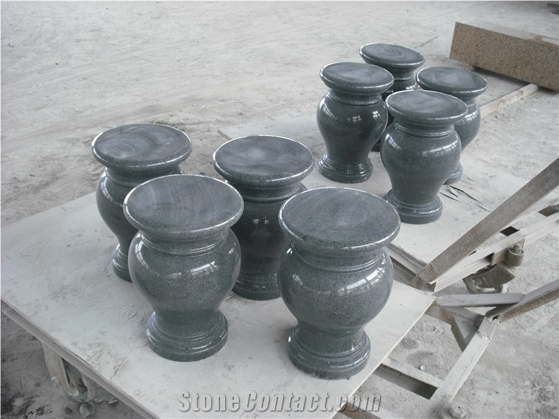Chinese Pardark G654 Granite Polished Garden Bench and Table Sets