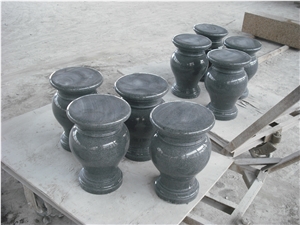 Chinese Pardark G654 Granite Polished Garden Bench and Table Sets