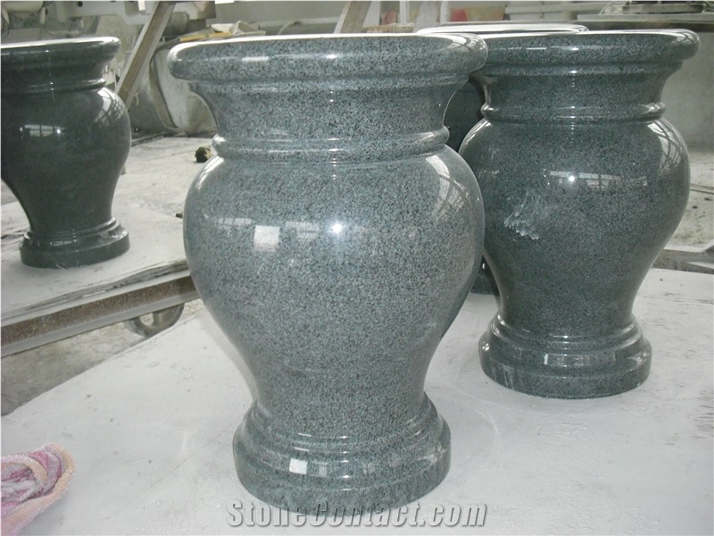 Chinese Pardark G654 Granite Polished Garden Bench and Table Sets