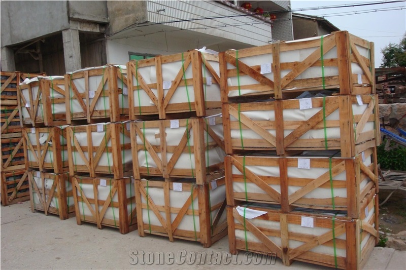Chinese Putian Black Basalt in Flamed Tile for Flooring and Wall Design