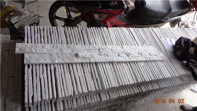 Chinese White Quartz Stone Cultured Stone
