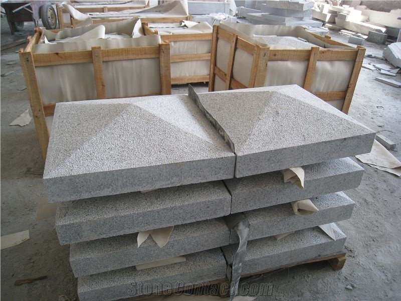 G603 Granite Pier Caps,Granite Quoins,Granite Parapets,Granite Wall Coping,Granite Pillar Caps,Granite Capitals