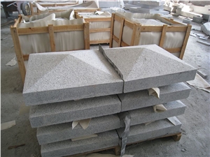 G603 Granite Pier Caps,Granite Quoins,Granite Parapets,Granite Wall Coping,Granite Pillar Caps,Granite Capitals