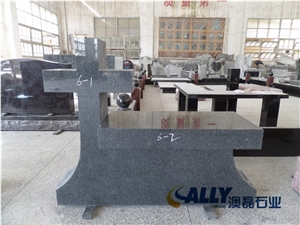 G654 Granite Cross Monument,G654 Western Style Monuments,Western Style Tombstones,Granite Tombstone,Serp Top Monument,Cross Tombstone,Cross Gravestone