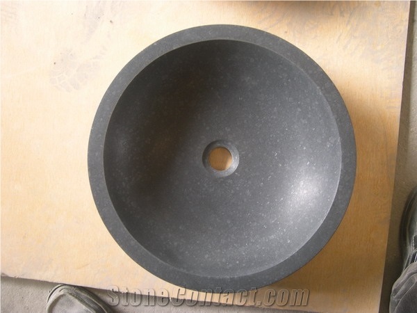G684 Black Basalt Vessel Sinks