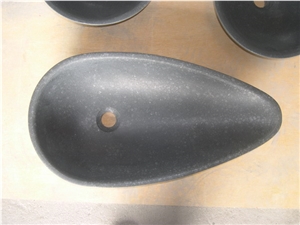 G684 Black Basalt Vessel Sinks