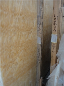 Honey Yellow Onyx Slab&Tile, China Yellow Onyx