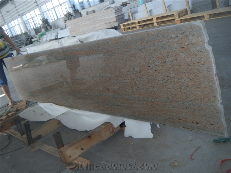 Raw Silk Slabs & Tiles,India Pink Granite Slabs, Polished Ivory Raw Silk Slab