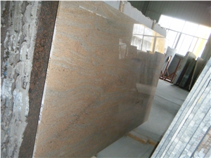 Raw Silk Slabs & Tiles,India Pink Granite Slabs, Polished Ivory Raw Silk Slab
