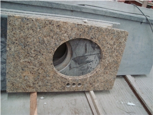 Santa Cecelia Dark Granite Countertop, Santa Cecilia Dark Granite Vanity Top