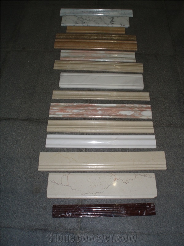 Stone Border, Beige Marble Molding & Border