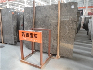 Turkey Grey Marble Sicilia Grey Slabs & Tiles