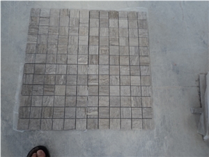 Wooden Coffee Marble Mosaic /Brick Mosaic/