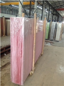 Xiamen China Chinese Engineered Quartz Man-Made Red Slab Tile Paver Cover Flooring