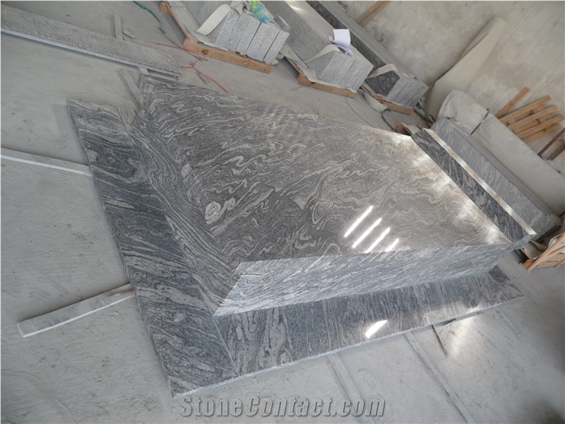 China Juparana Granite Monument,European Monuemnts Sets, Headstones, Base, Borders, Covers