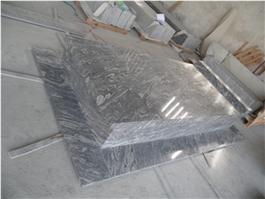 China Juparana Granite Monument,European Monuemnts Sets, Headstones, Base, Borders, Covers