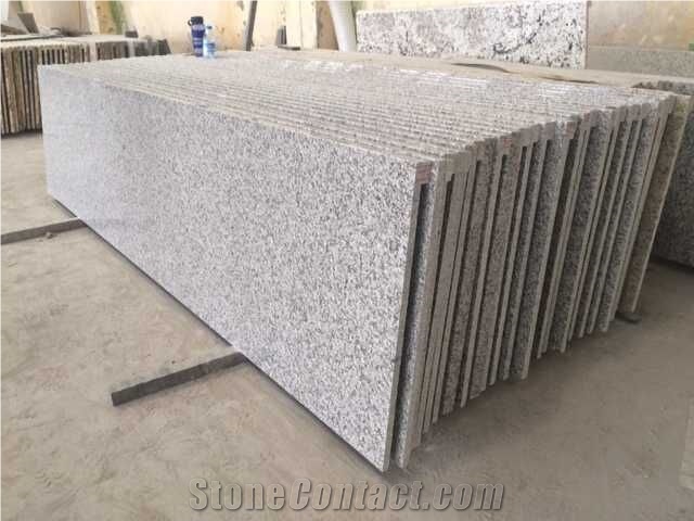 China Swan White Kitchen Countertops / Island Tops / Vanitytops / Bar Top,Chinese Cheap Grey Granite