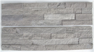 Grey Culture Stone Walling Panel Quartzite Veneer Ledge Stone