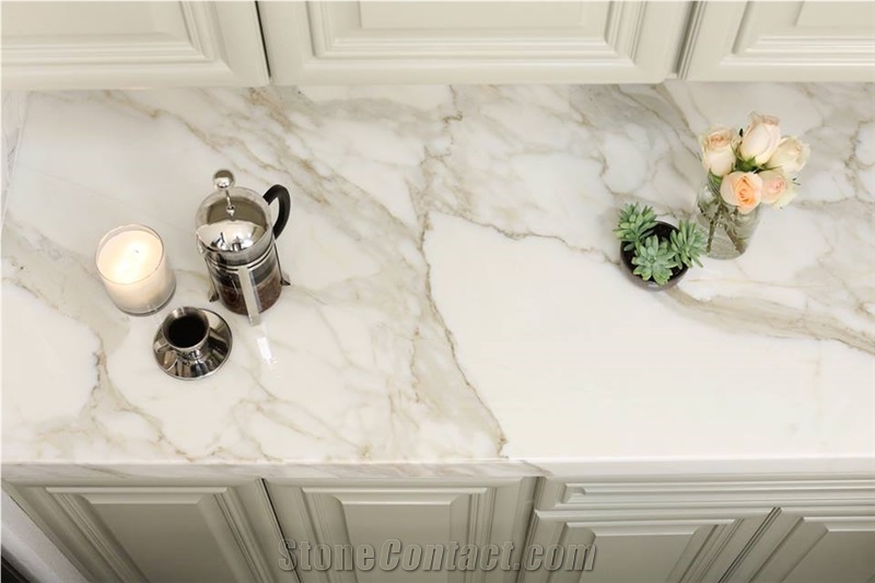 Calacatta Gold Marble Vanity Top