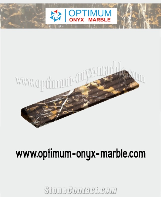 Marble Moldings Black and Gold Marble