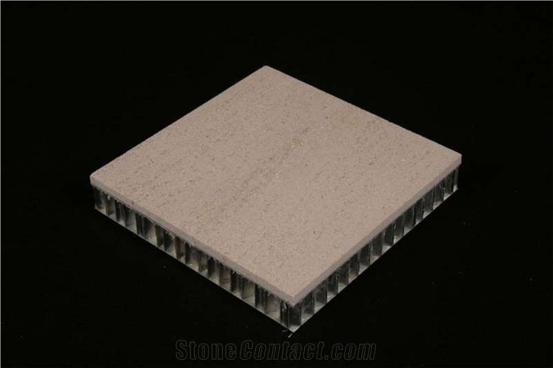 Mocha Creme Honed Limestone Stonelite Light Weight Honeycombs Panels
