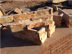 China Grey Slate Cultured Stone, Ledge Stone, Corner Stone