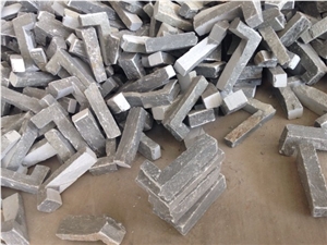 China Grey Slate Cultured Stone, Ledge Stone, Corner Stone