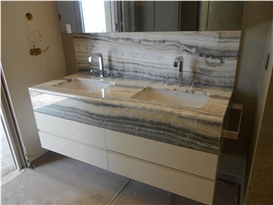 Blue River Onyx Custom Vanity Top