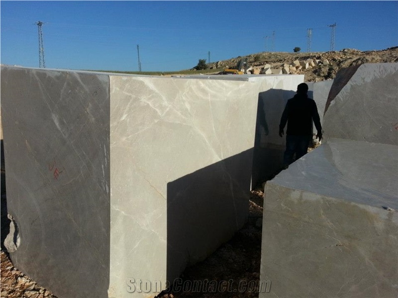 Cream Karaman Marble Blocks, Beige Marble Turkey Blocks