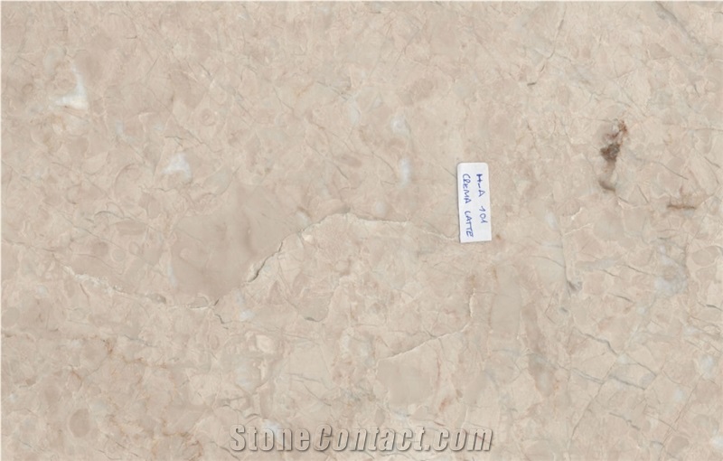 Crema Latte Marble Polished Slabs, Tiles