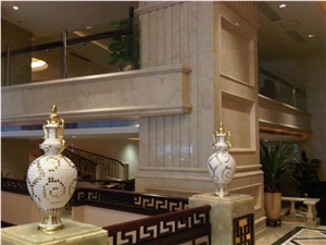 Golden Beige Marble Wall and Floor Tiles