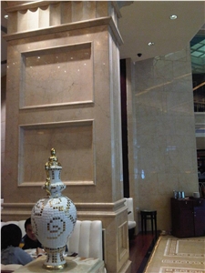 Golden Beige Marble Wall and Floor Tiles
