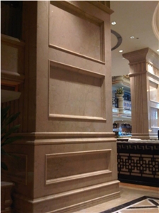 Golden Beige Marble Wall and Floor Tiles