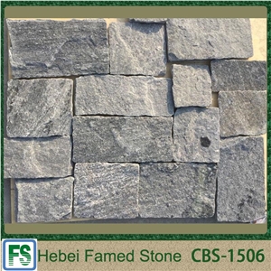 2015 Hot Sell High Strength Durable China Grey Quartzite Cultured Stone