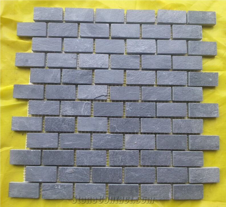 Black Slate Mosaic,Slate Mosaic Factory
