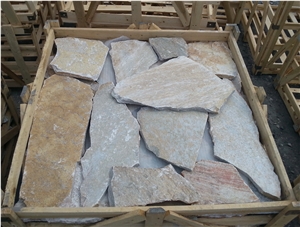 China Multicolor Slate Flooring Flagstone Outdoor Paver
