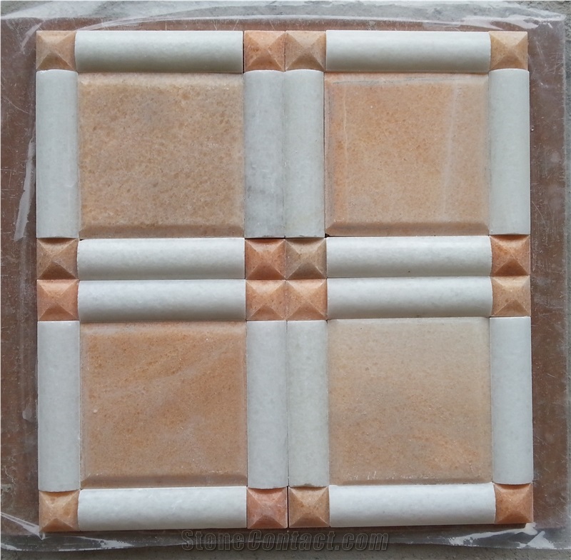 Chinese New Polished Natural Stone Onyx Mosaic for Film Interior
