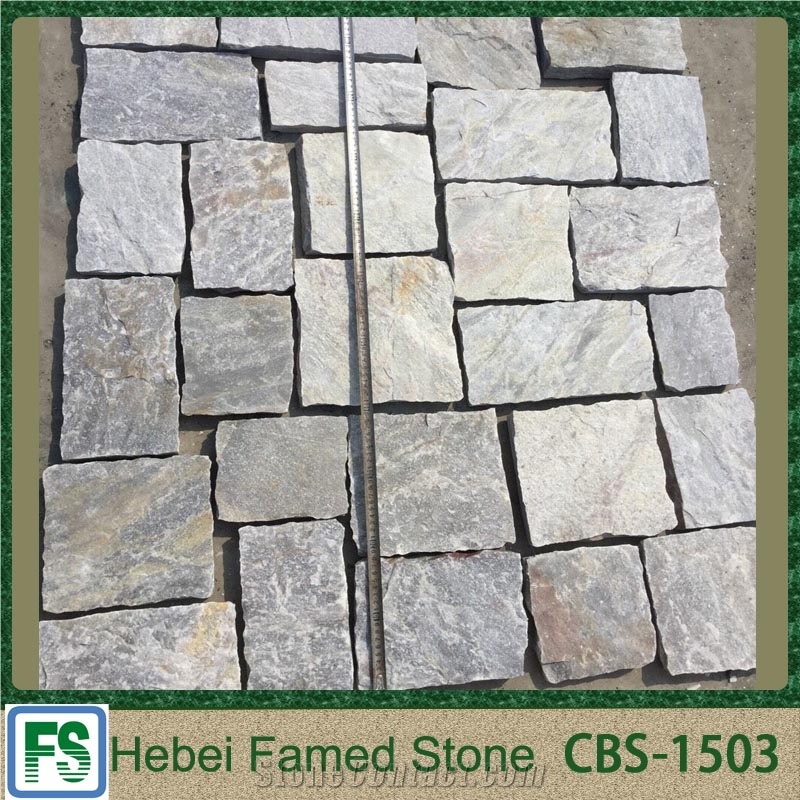 Natural Surface Free Of Stone Pieces for Villa, Natural Stone Brown Quartzite Building & Walling