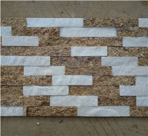 Yellow and White Granite Cultured Stones for Building Walls,Chinese New Cheap Building Natural Stone