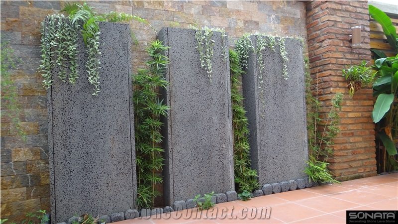 Lava Stone Basalt Tile & Slab, Viet Nam Grey Basalt