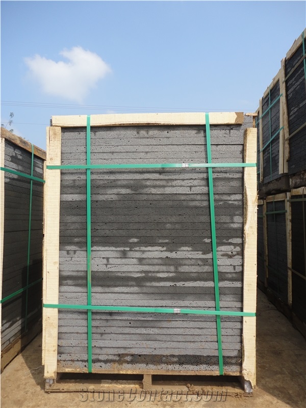Lava Stone Basalt Tile & Slab, Viet Nam Grey Basalt