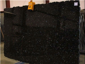 Black Galaxy Granite Slabs