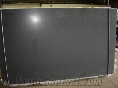 Jet Black Granite Slabs