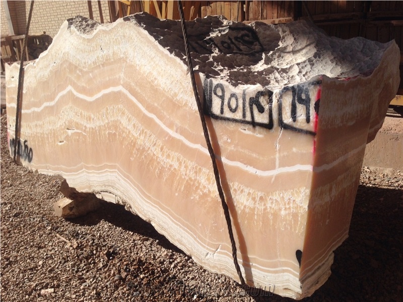 Honey Onyx Blocks, Onice Miele Extra Blocks, Yellow Iran Onyx Blocks