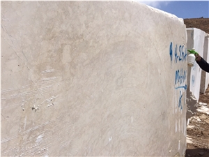 Iran Crema Marfil Marble Blocks, Beige Marble Blocks