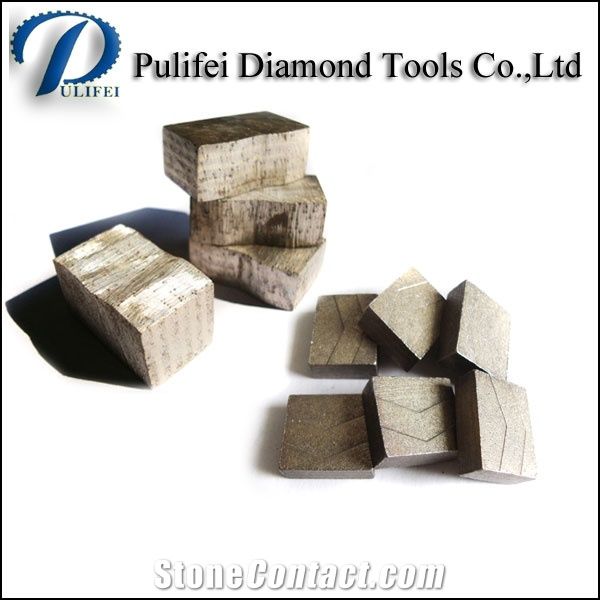 3000 V Shape High Efficiency Cutting Diamond Segment Hard Granite Block Cutting Teeh