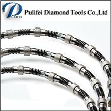 Diamond Wire Saw Tools Sintered Beads for Marble Granite Concrete Cutting Quarry/Profile Equipment