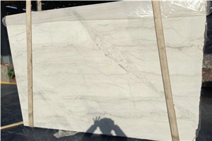 High Quality Guangxi White Marble, Polished White Marble Slab & Tiles